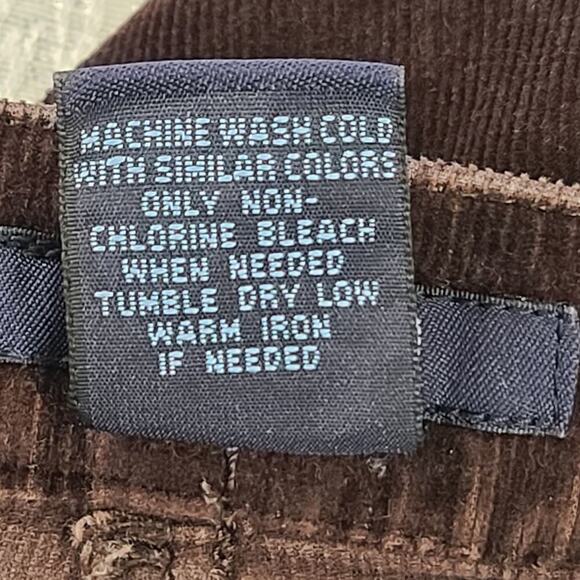 Westbound women's corduroy pants brown Size 12 retro 70's Dark academia preppy - Picture 7 of 8